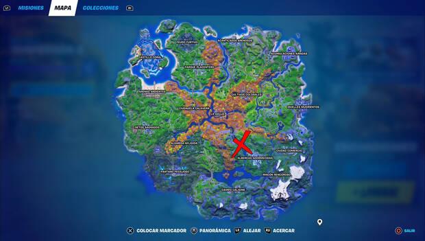 Fortnite - Ubicación de Disparo Mortal