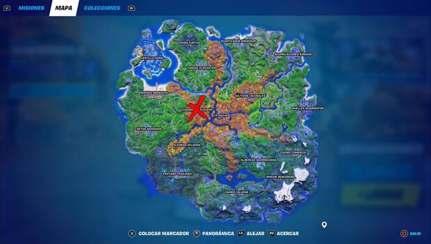 Fortnite - Ubicación de Tarana
