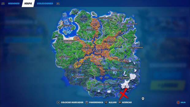 Fortnite - Ubicación de Jules