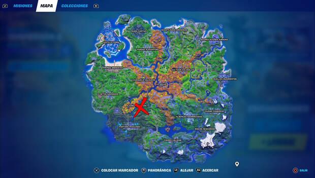 Fortnite - Ubicación de Willow