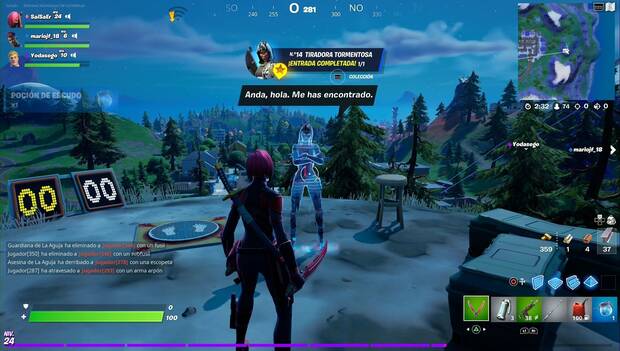 Fortnite - Tiradora Tormentosa