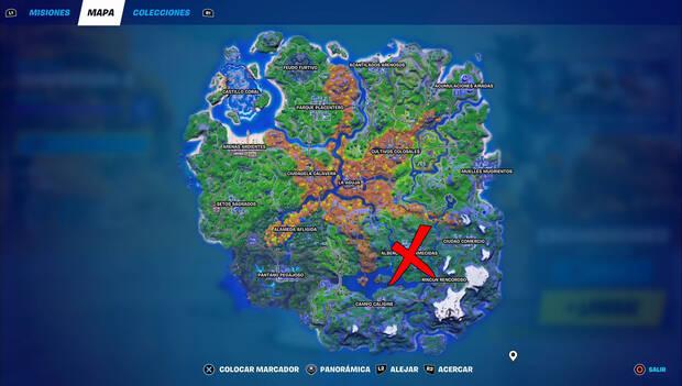 Fortnite - Ubicación de Taxisto