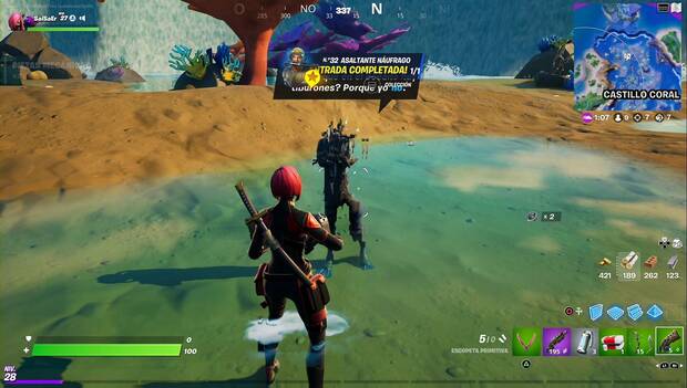 Fortnite - Asaltante Náufrago