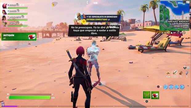 Fortnite - Especialista en bronceado