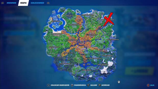 Fortnite - Ubicación de Jekyll