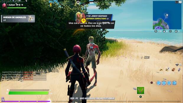 Fortnite - Jonesy naufrago