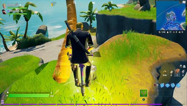 Fortnite - Anomalía de Isla Tiburón: acciones