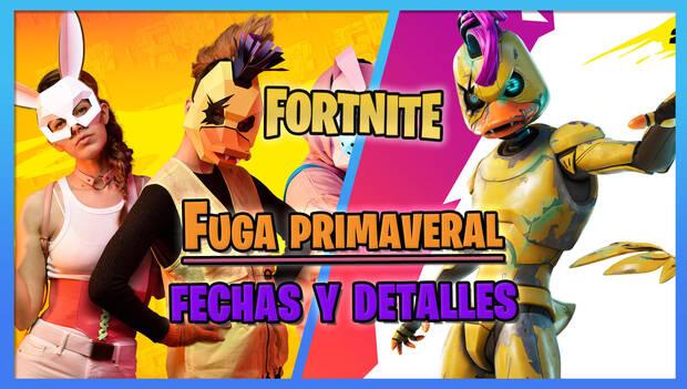 Nuevo evento de Fuga primaveral