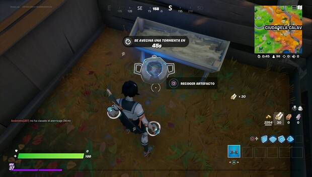 Fortnite - Primer artefacto de Tarana