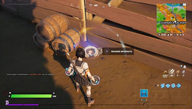 Fortnite - Tercer artefacto de Tarana