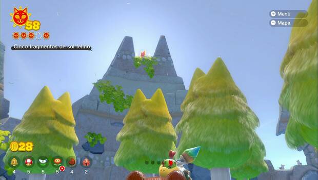 Bowser's Fury - Islote Bigotes: fragmento 1