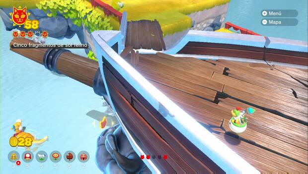 Bowser's Fury - Islote Bigotes: fragmento 4