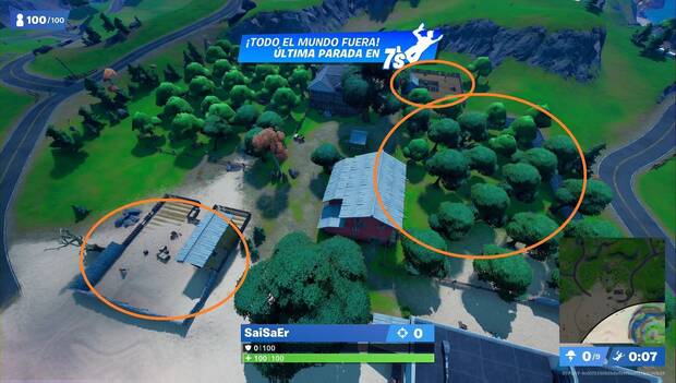 Fortnite - Recolecta frutas y verduras: ubicación en El Huerto