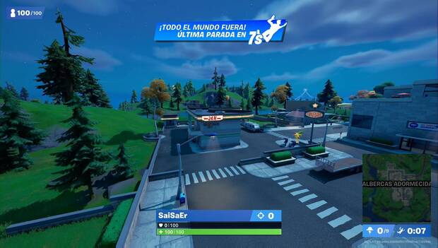 Fortnite - Gasolinera de Albercas Adormecidas