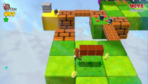 Super Mario 3D World - 9-5: bloque con la segunda estrella verde
