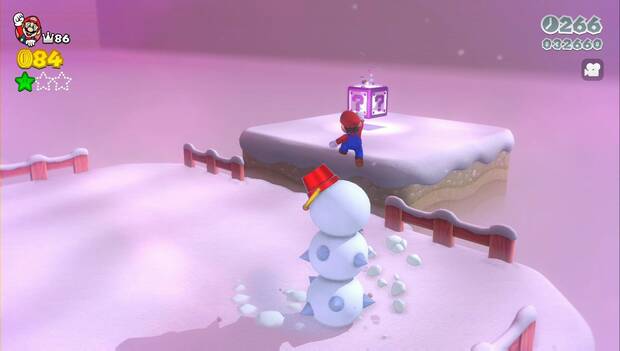 Super Mario 3D World - 9-8: caja a la segunda estrella verde