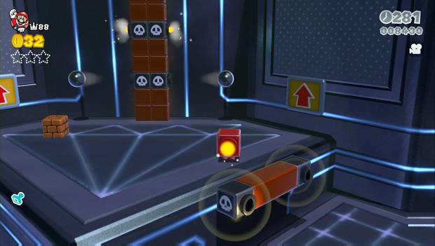 Super Mario 3D World - 9-9: punto por el que subir hasta la primera estrella