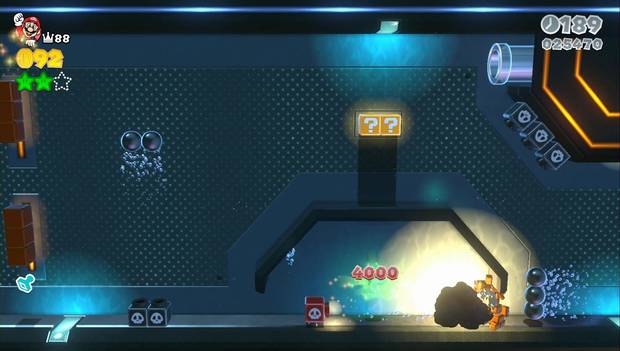 Super Mario 3D World - 9-9: segunda estrella verde