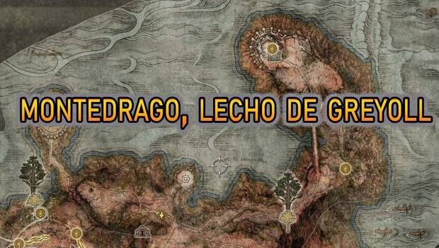 Elden Ring - Mapa de Montedrago