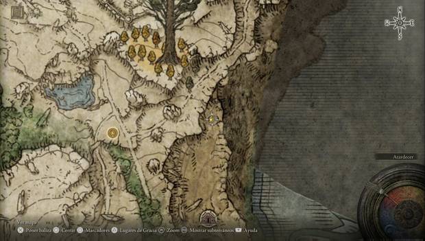 Elden Ring - Explorando Liurnia este, Llave de espada pétrea tras el Pozo del río Ainsel