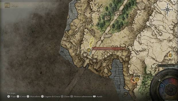 Elden Ring - Liurnia del este al 100% y mapa, ubicación de la Puerta este de Raya Lucaria