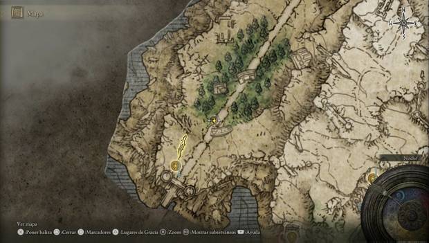 Elden Ring - Liurnia del este al 100% y mapa, ubicación de la Caballería Nocturna