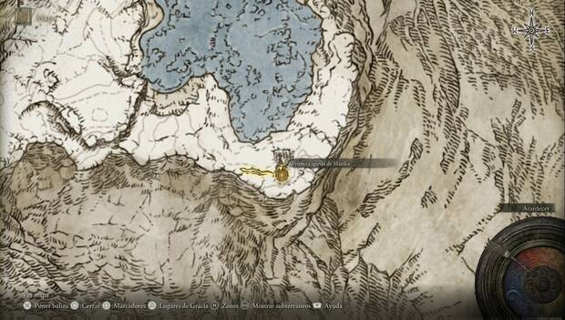 Elden Ring - Picos de los gigantes este, Primera iglesia de Márika
