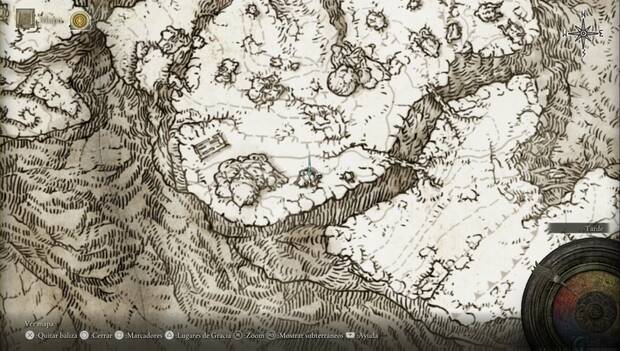 Elden Ring - Picos de los Gigantes este, Ceniza de Guerra Grito de trol