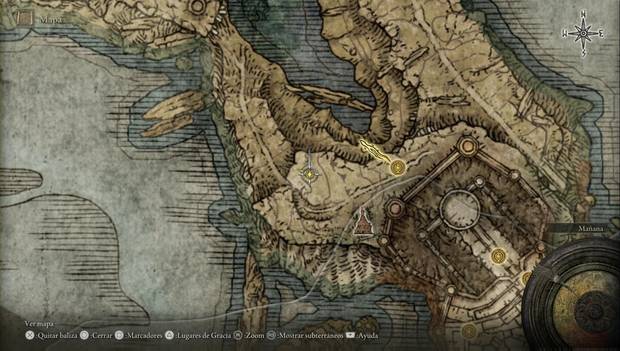 Elden Ring - Explorando Liurnia este, ubicación del Pergamino de la academia