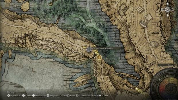 Elden Ring - Explorando Liurnia este, ubicación de la Cárcel eterna del Malhechor