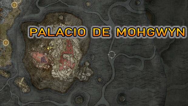 Elden Ring - Mapa del Palacio de Mohgwyn