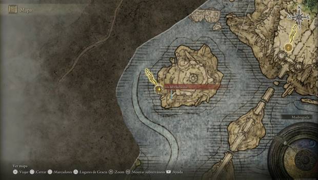 Elden Ring - Luirnia norte, Isla del Hechicero