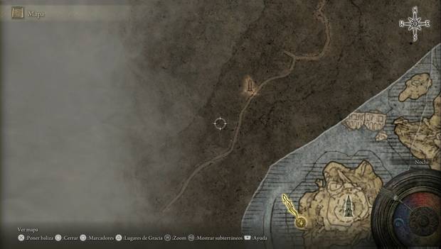 Elden Ring - Liurnia oeste, obelisco con el mapa