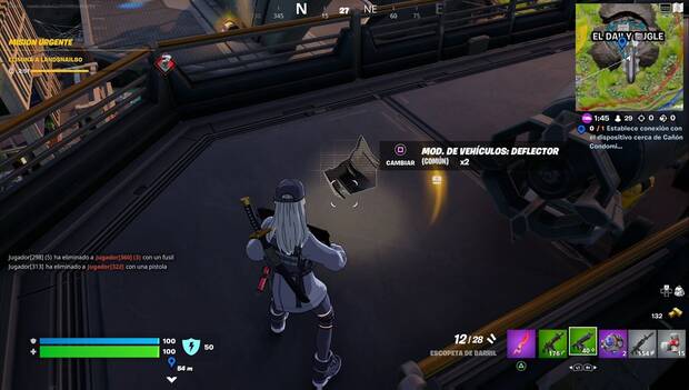 Fortnite - Novedades T2C3; Deflectores para vehículos