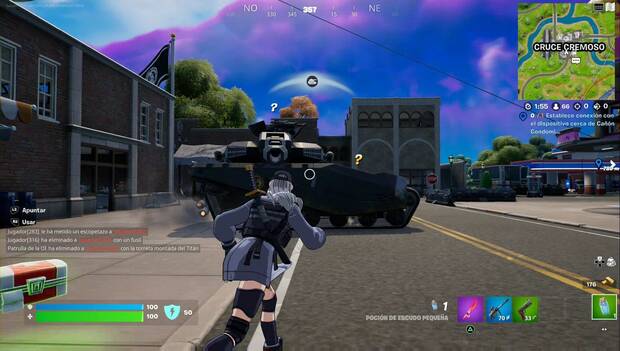 Fortnite - Novedades T2C3; Tanque