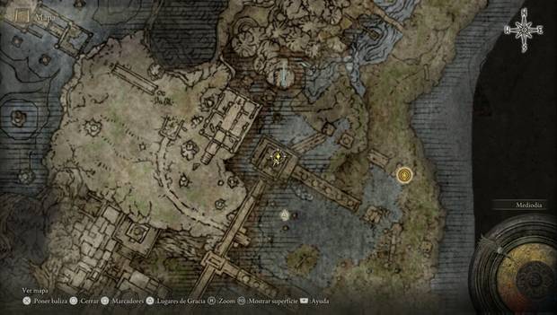 Elden Ring - Río Siofra, ubicación de Gran Burbuja Oracular