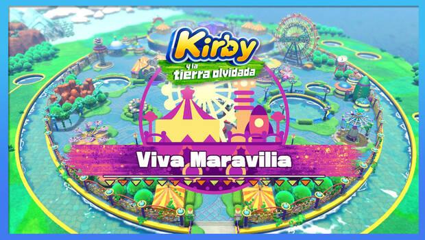 Kirby y la tierra olvidada - Mundo 3 al 100%: Viva Maravilia