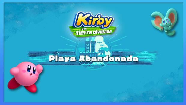 Kirby y la tierra olvidada - Fase de Eternidad Costera: Playa Abandonada