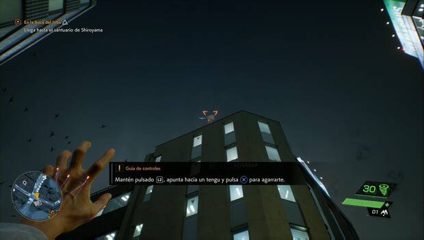 Ghostwire Tokyo - Capítulo 2: Problema, Tutorial del tengu