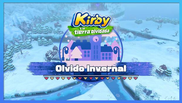 Kirby y la tierra olvidada - Mundo 4 al 100%: Olvido Invernal