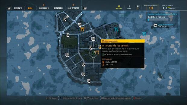 Ghostwire Tokyo - A la caza de los tanukis, ubicación de la misión