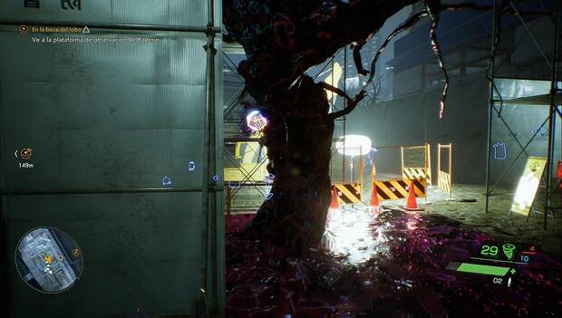 Ghostwire: Tokyo - Zonas de corrupción, corazón del árbol de corrupción