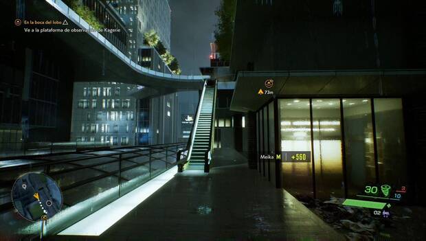 Ghostwire Tokyo - Capítulo 2: Problemas, Escaleras mecánicas para subir