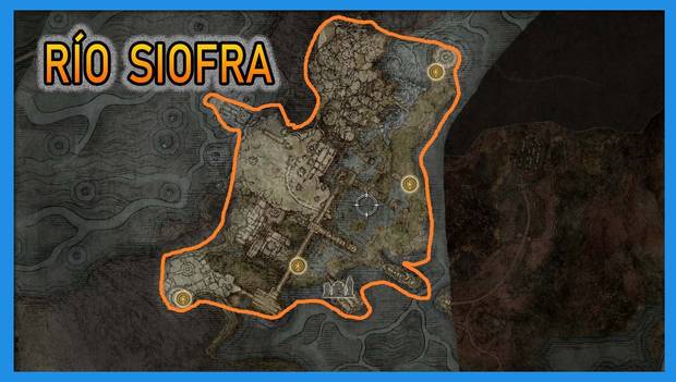Elden Ring - Mapa del Río Siofra