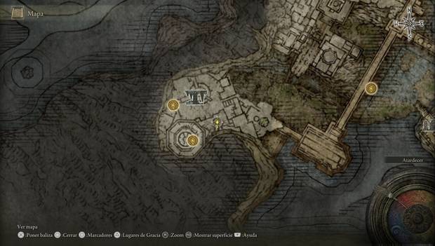 Elden Ring - Nokron, ubicación de la Lágrima larvaria de la plaza