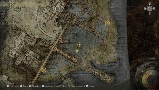 Elden Ring - Nokron, ubicación del Altar de llamas #08