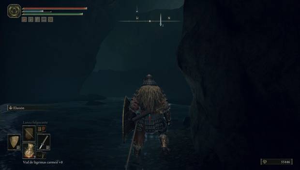 Elden Ring - Río Ainsel, túnel al Lugar de gracia Curso bajo del río Ainsel
