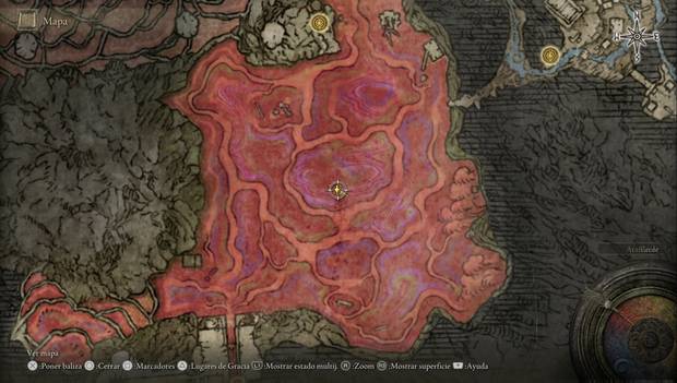 Elden Ring - Lago de la utrefacción, plataforma del tercer interruptor