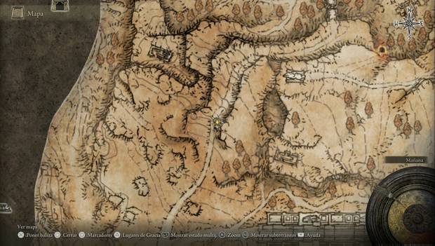 Elden Ring - Meseta Altus, ubicación de Corhyn