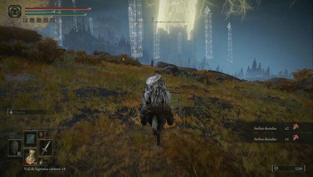Elden Ring - Monte Gelmir, Ubicación de Millicent en el acantilado